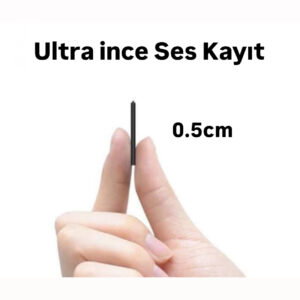 ultra İnce ses kayıt cihazı